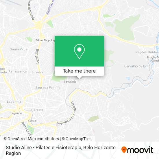 Studio Aline - Pilates e Fisioterapia map
