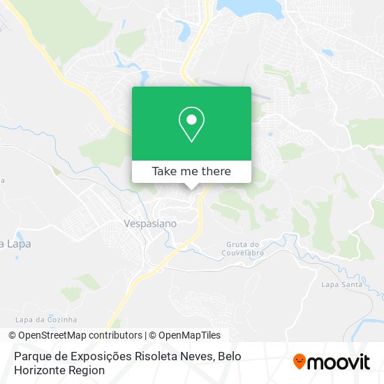 Parque de Exposições Risoleta Neves map