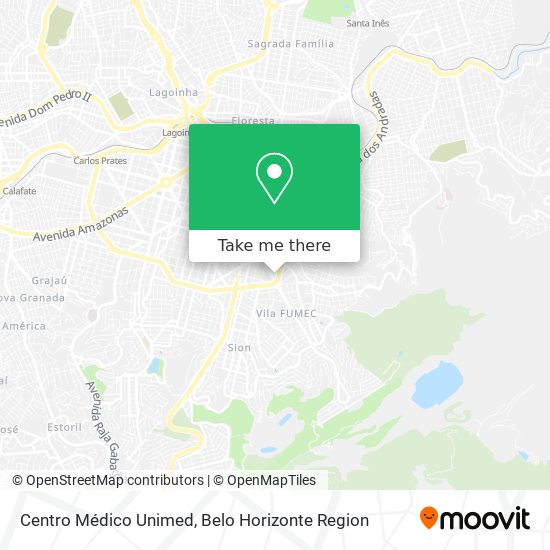 Centro Médico Unimed map