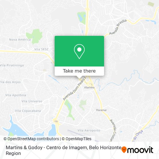 Mapa Martins & Godoy - Centro de Imagem