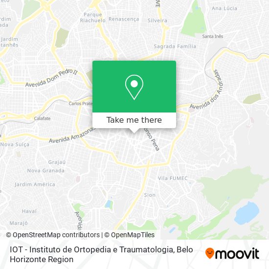 IOT - Instituto de Ortopedia e Traumatologia map