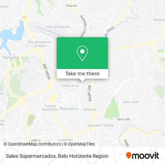 Sales Supermercados map