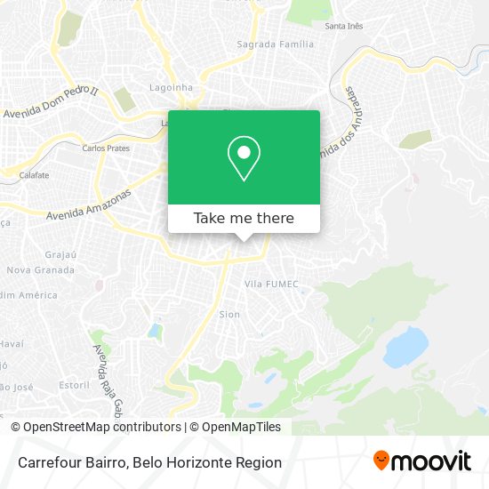 Carrefour Bairro map