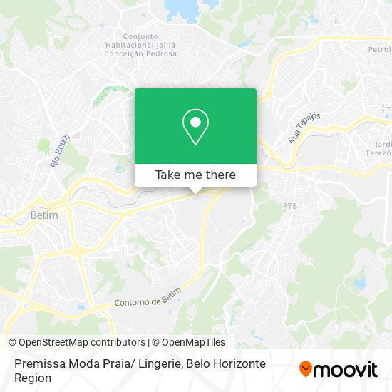 Premissa Moda Praia/ Lingerie map