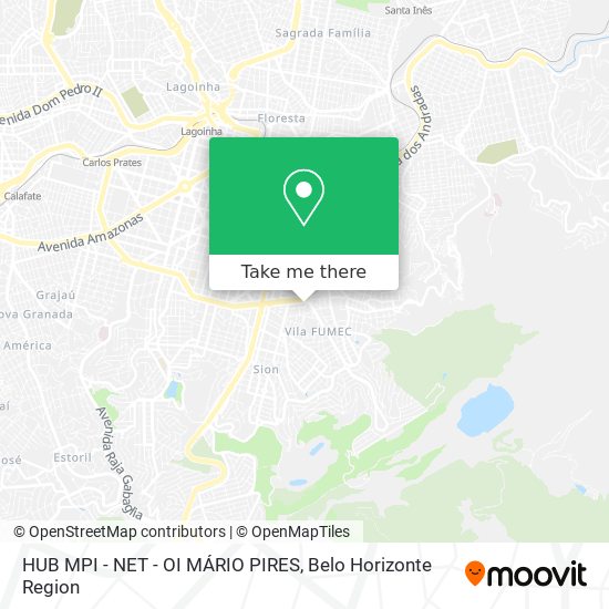 HUB MPI - NET - OI MÁRIO PIRES map