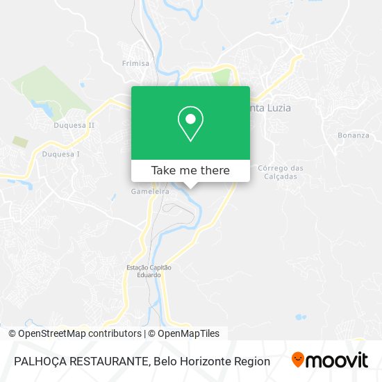 PALHOÇA RESTAURANTE map