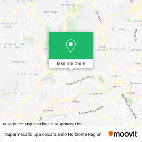 Supermecado Epa caicara map