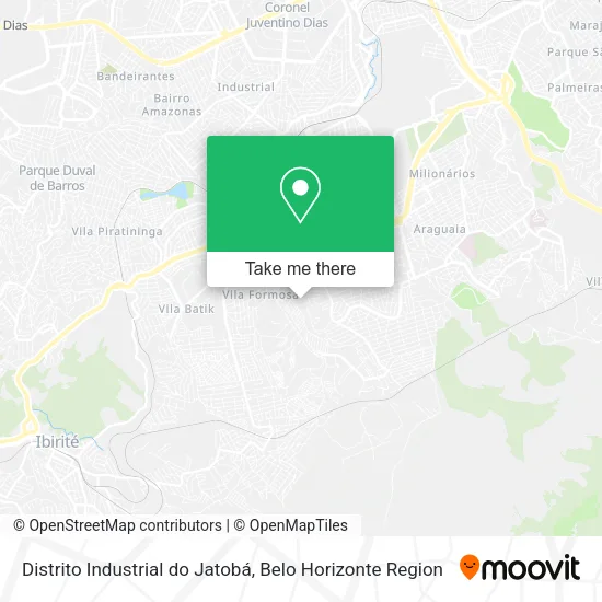 Distrito Industrial do Jatobá map
