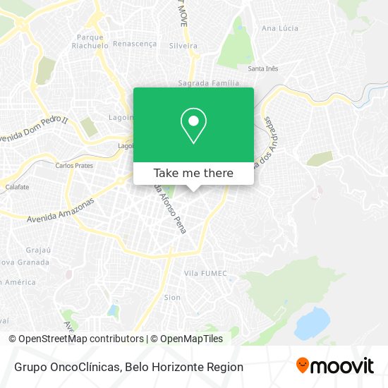Grupo OncoClínicas map