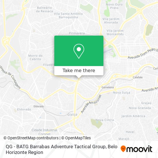 QG - BATG Barrabas Adventure Tactical Group map