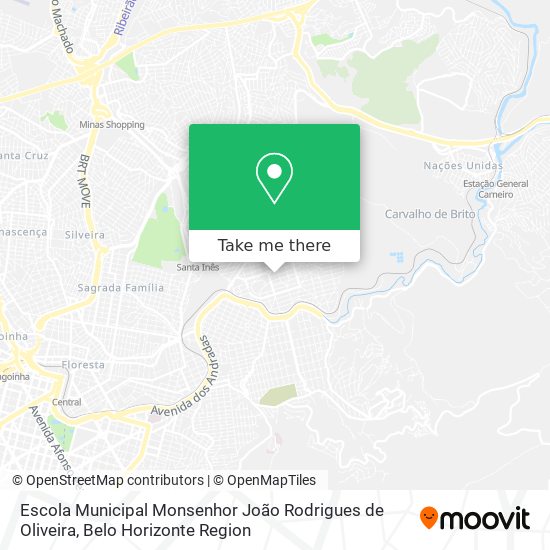 Escola Municipal Monsenhor João Rodrigues de Oliveira map
