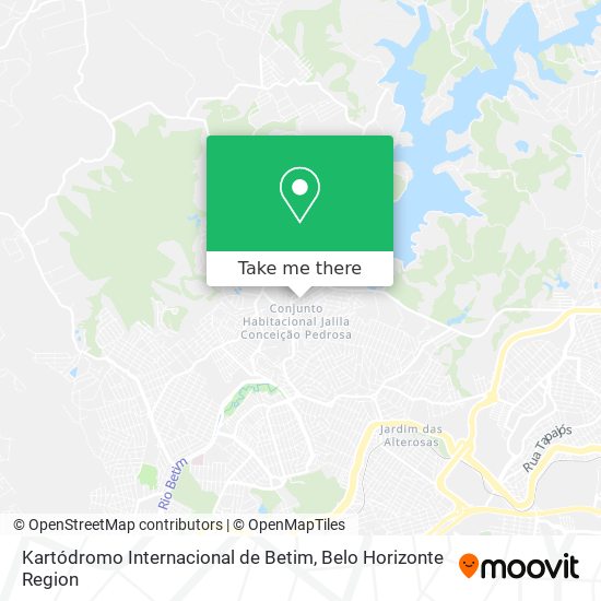 Kartódromo Internacional de Betim map
