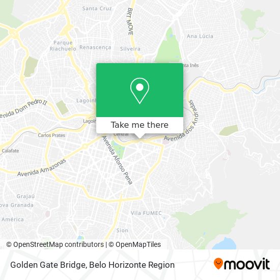 Golden Gate Bridge map