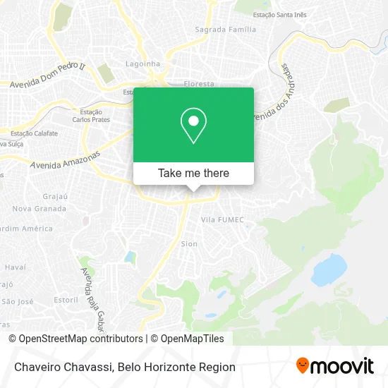Chaveiro Chavassi map
