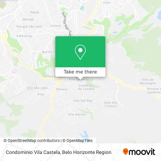 Condominio Vila Castela map