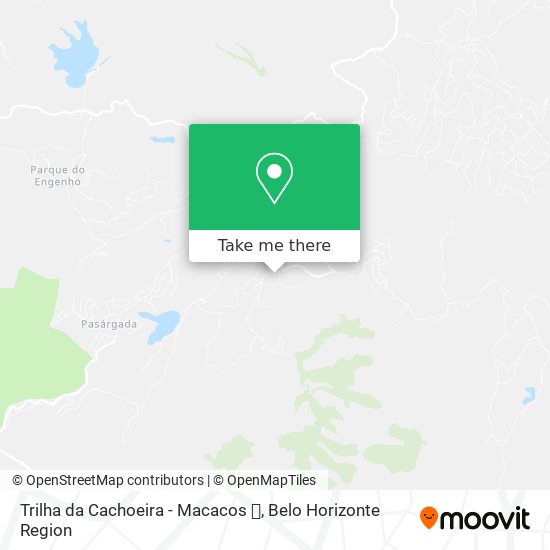Trilha da Cachoeira - Macacos 🏊 map