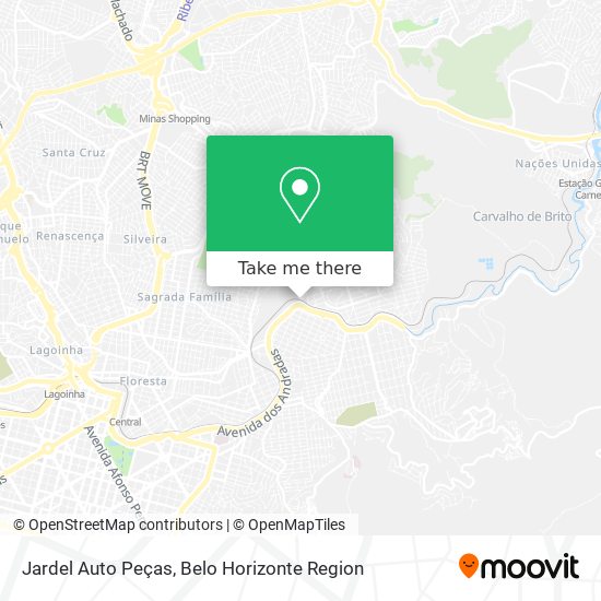 Jardel Auto Peças map