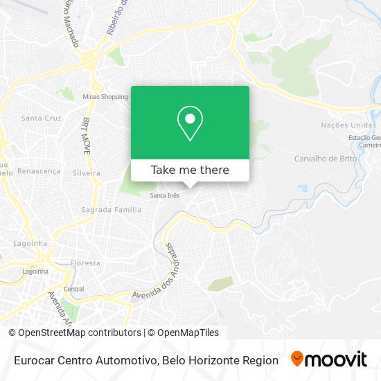 Eurocar Centro Automotivo map