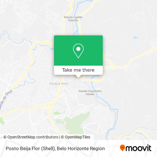 Posto Beija Flor (Shell) map