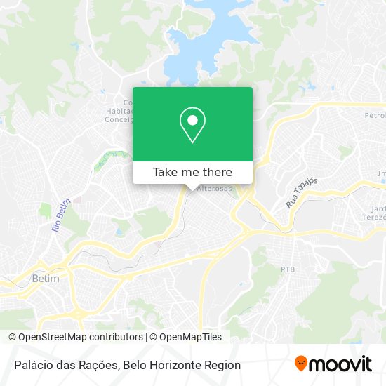 Palácio das Rações map