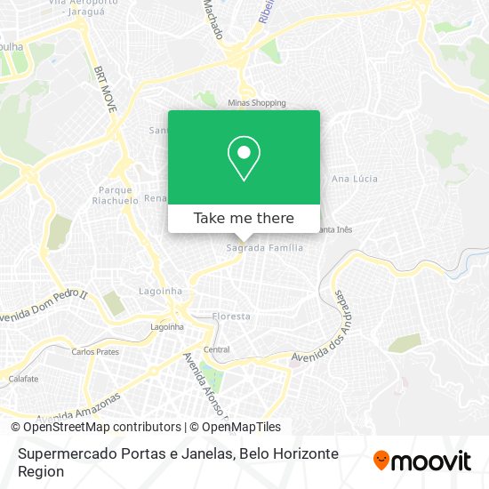 Supermercado Portas e Janelas map