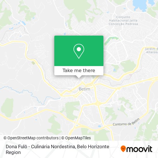 Dona Fulô - Culinária Nordestina map