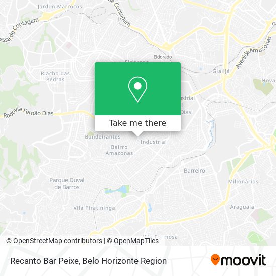 Recanto Bar Peixe map