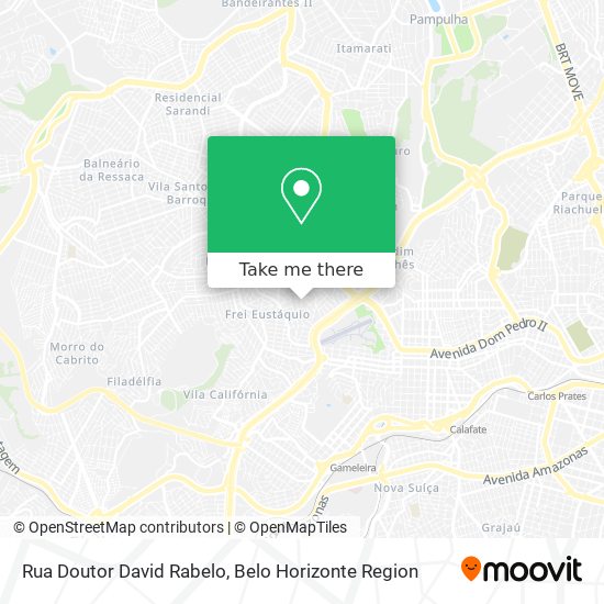 Rua Doutor David Rabelo map