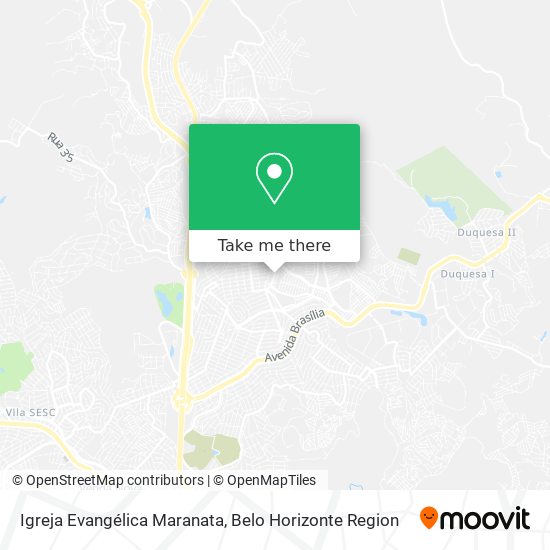 Igreja Evangélica Maranata map