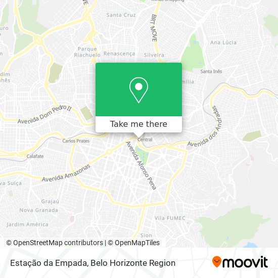 Estação da Empada map