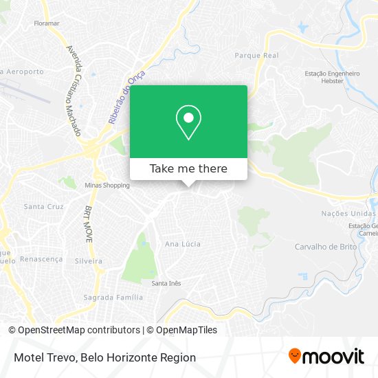 Motel Trevo map