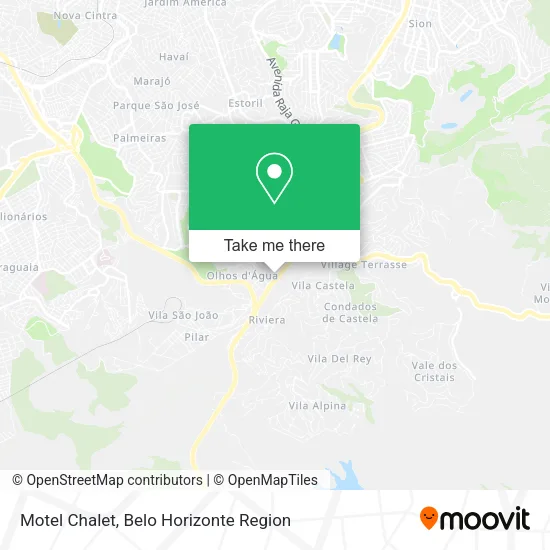 Motel Chalet map