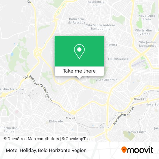 Motel Holiday map