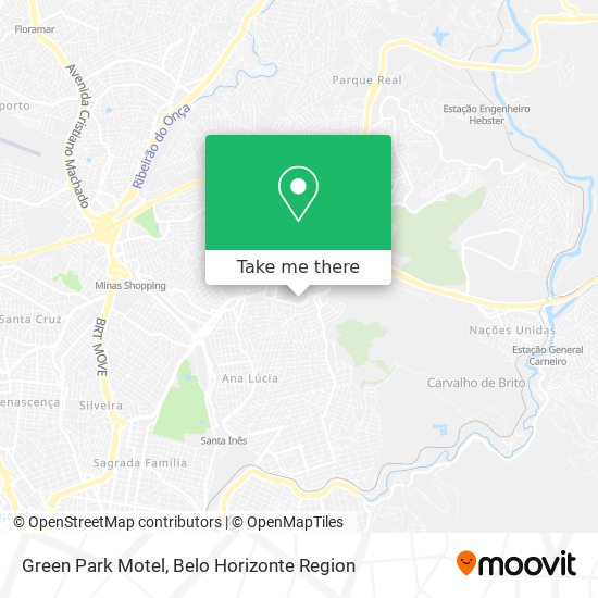 Green Park Motel map
