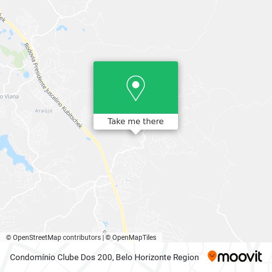 Condomínio Clube Dos 200 map