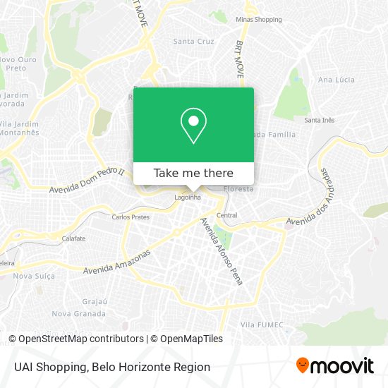 Mapa UAI Shopping