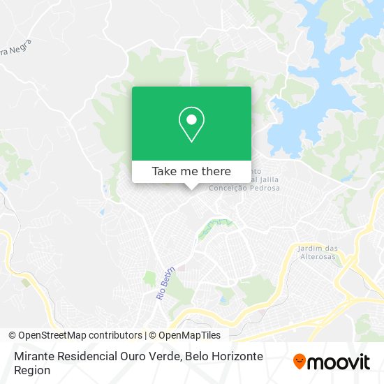 Mirante Residencial Ouro Verde map