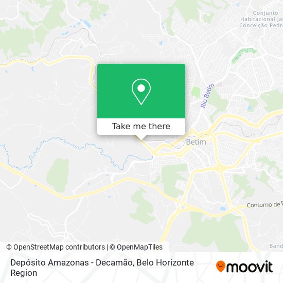 Depósito Amazonas - Decamão map