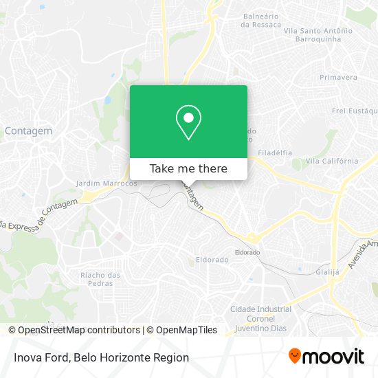 Inova Ford map