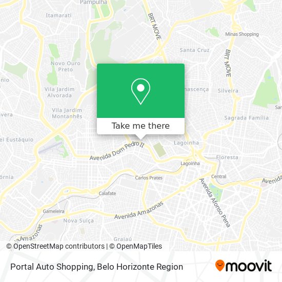 Mapa Portal Auto Shopping