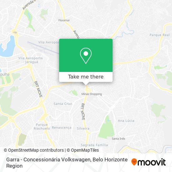 Garra - Concessionária Volkswagen map