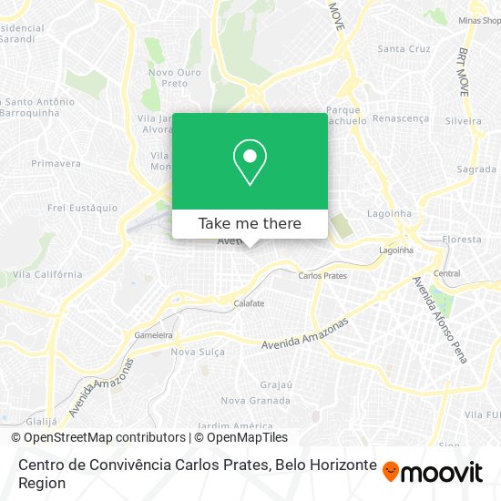 Centro de Convivência Carlos Prates map