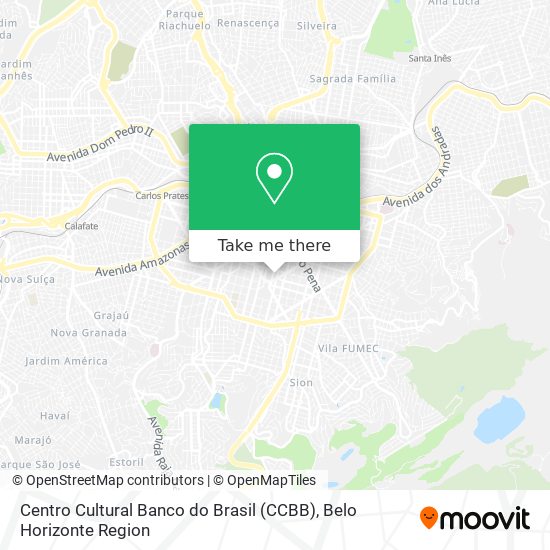 Centro Cultural Banco do Brasil (CCBB) map