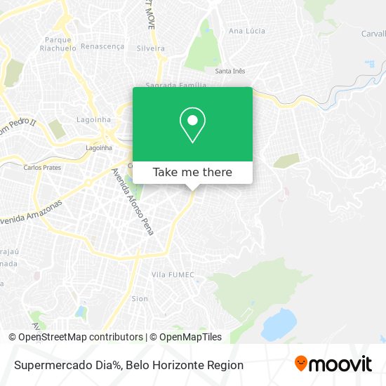 Supermercado Dia% map