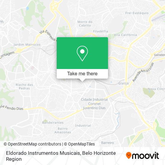 Eldorado Instrumentos Musicais map