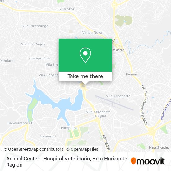 Animal Center - Hospital Veterinário map