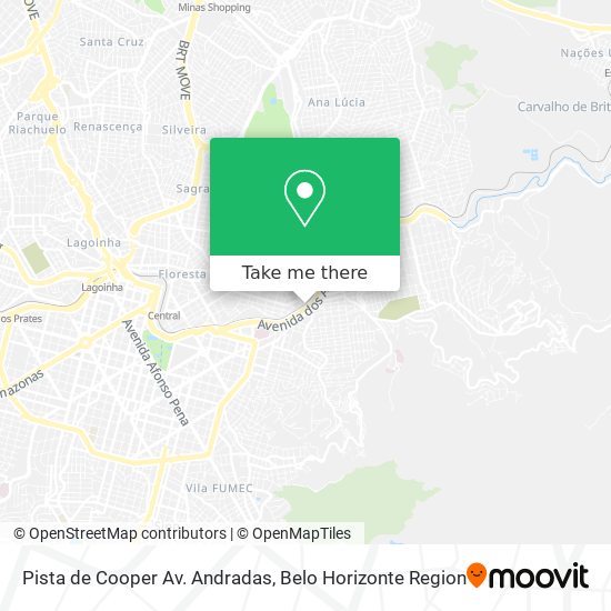 Pista de Cooper Av. Andradas map