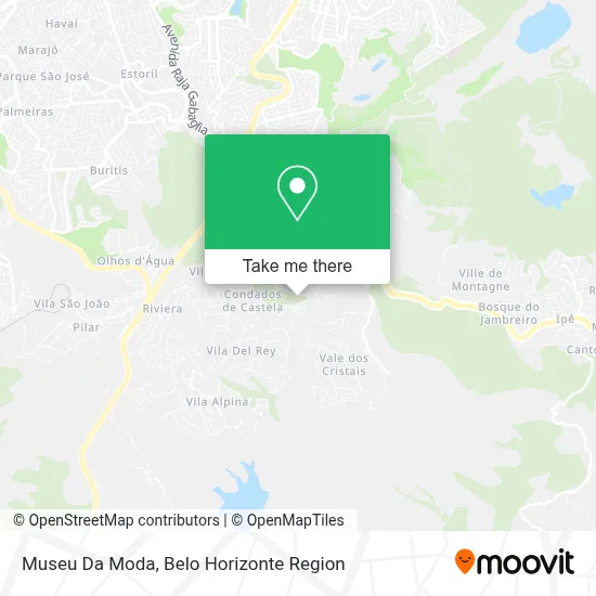 Museu Da Moda map