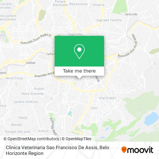 Clinica Veterinaria Sao Francisco De Assis map