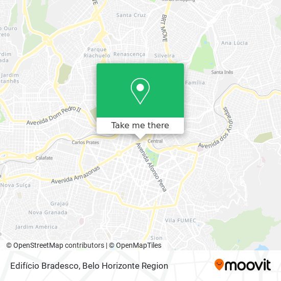 Edifício Bradesco map